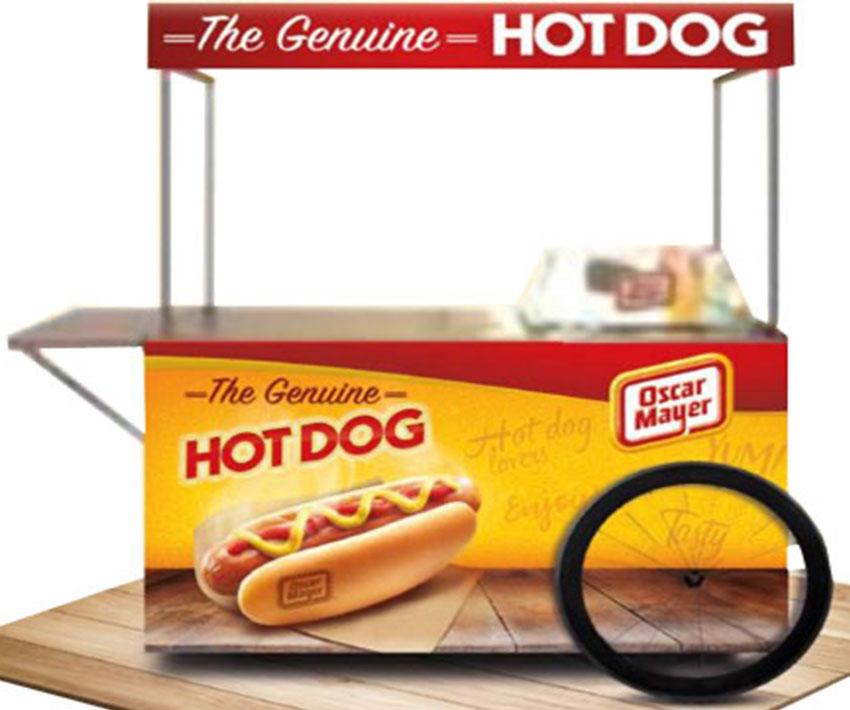Alquiler Carrito de Hot Dogs xxl