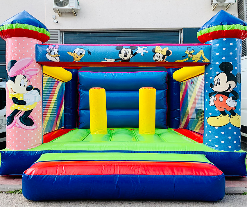 Alquiler Castillo Hinchable Mickey y Minnie Infantil