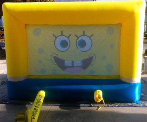 Alquiler Castillo Hinchable Bob Esponja Infantil