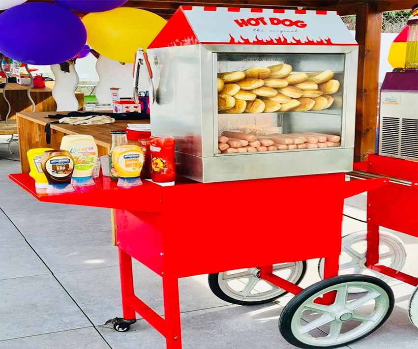 Alquiler Carrito de Hot Dogs